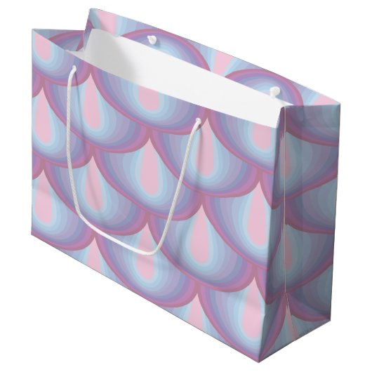 Lune Écailles Gros Sac Cadeau (Devant Angle)