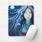 Lune électrique - tapis de souris - (Avec souris)