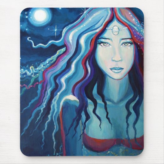 Lune électrique - tapis de souris - (Devant)