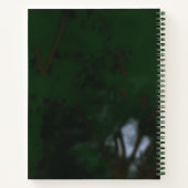 Lune Et Arbres Carnet Spiral (Dos)