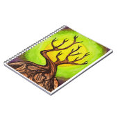 Lune et carnet d'arbre (Côté gauche)