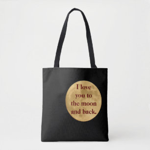 Lune et dos - Sac fourre-tout