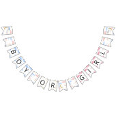 Lune et étoiles Drapeaux de lapin pour garçon ou f (Tout)