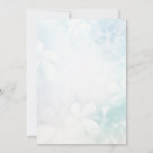 Lune et étoiles Ours Baby shower Invitation (Dos)