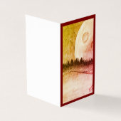 Lune et planète - Rouge (Outside)