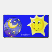 Lune et soleil de chat de bureau (Recto)