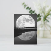 Lune et son reflet briefkaart (Staand voorkant)