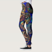 Lune et Star Celestial Leggings - Ciel de nuit (Gauche)