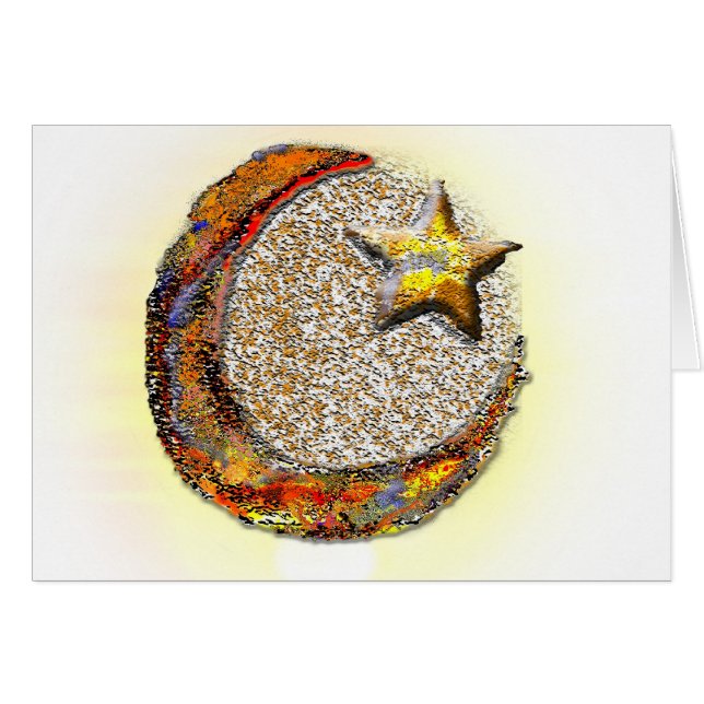 Lune-Étoile - l'Islam (Devant horizontal)