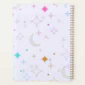 Lune & Étoiles Lavande Minimaliste (Dos)