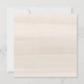 Lune Jardin Mariage Invitation | CARRÉ (Dos)