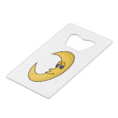 Lune Jaune Aux Yeux Bleus (Devant Angle)