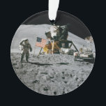 Lune Landing Apollo 15 Lunar Module Nasa 1971<br><div class="desc">Lune Landing Apollo 15 Lunar Module Nasa 1971 Élégant Cercle Acrylique Ornement.</div>