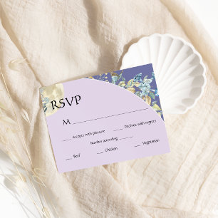 Lune lunaire lunaire violet mariage RSVP
