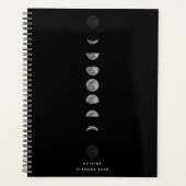 Lune lunaire Phases Céleste Nom Customisé (Devant)