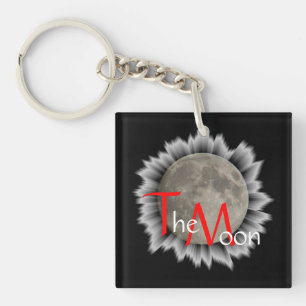 Lune, Lune, Luna, Glina, Moon Porte-clés