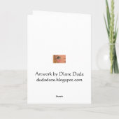 Lune magique - carte de voeux (Dos)