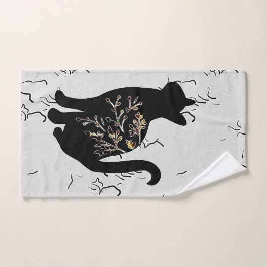 Lune ombragée (Serviette à main)