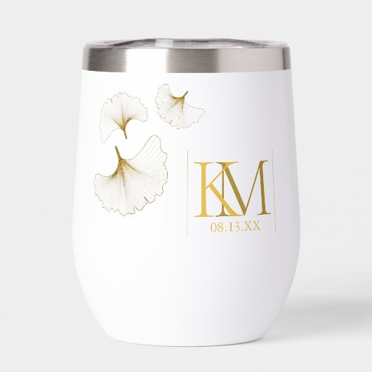 Lune Romance Initiales Gold ID881 (Arrière)