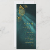 Lune Romance Menu Mariage Emerald Gr ID881 (Devant)