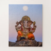 Lune sur Ganeshji, 16x20 Jigsaw Puzzle 2 (Vertical)