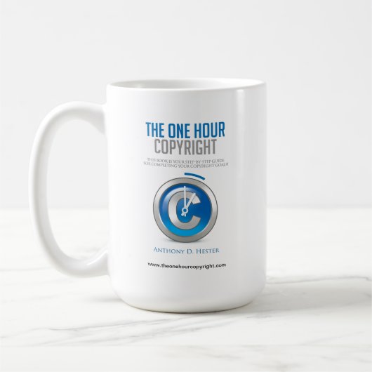 L'une tasse de café de Copyright d'heure (Gauche)