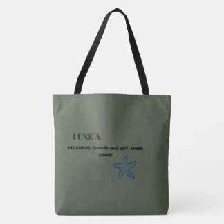 Lune'a Groei en Kracht Aesthetic Tote Tas | 