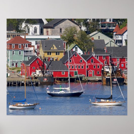 Lunenberg, Nova Scotia, Canada. 3 Poster (Voorkant)