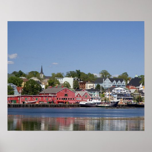 Lunenberg, Nova Scotia, Canada. 4 Poster (Voorkant)