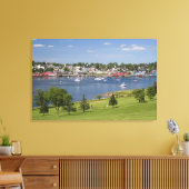 Lunenberg, Nova Scotia, Canada. Canvas Afdruk (Insitu (Woonkamer))