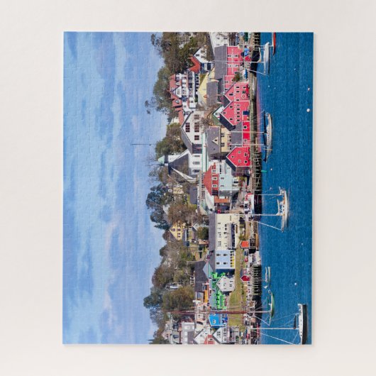 Lunenburg-haven Nova Scotia NS - Puzzle Legpuzzel (Verticaal)