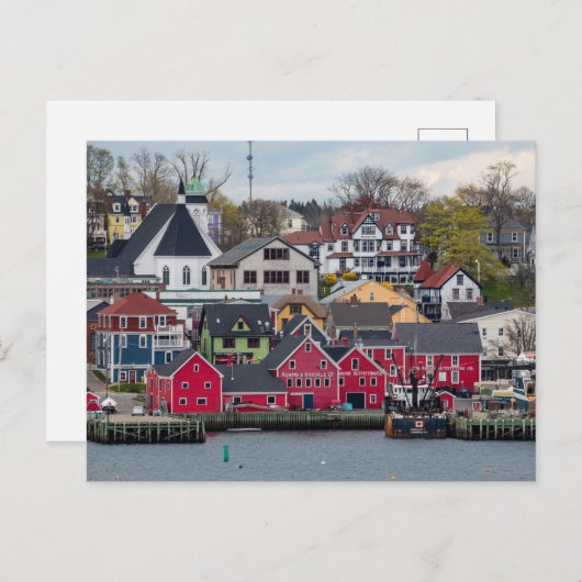 Lunenburg in Nova Scotia Briefkaart (Voorkant / Achterkant)