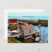 Lunenburg, Nova Scotia Briefkaart (Voorkant / Achterkant)