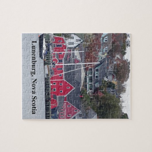 Lunenburg Nova Scotia Legpuzzel (Horizontaal)