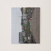 Lunenburg Nova Scotia Puzzle Legpuzzel (Verticaal)