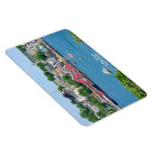 Lunenburg, NS Waterfront Flexible Magnet Magneet (Rechterzijde)