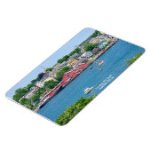 Lunenburg, NS Waterfront Magnet flexible (Côté Gauche)