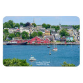 Lunenburg, NS Waterfront Magnet flexible (Horizontal)