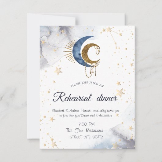 Lunes célestes, Invitation des étoiles (Devant)