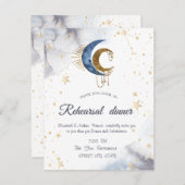 Lunes célestes, Invitation Étoiles (Devant / Derrière)