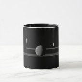 Lunes de Saturne en céramique Mug (Centre)