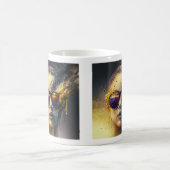 Lunettes brûlantes Mug classique, 11 oz (Centre)