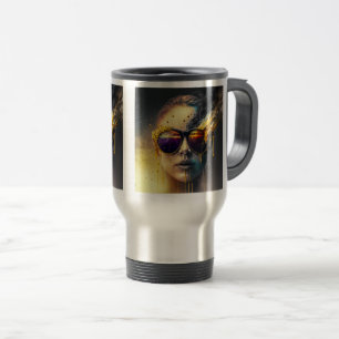 Lunettes brûlantes Voyage / Mug de navette, 15 oz