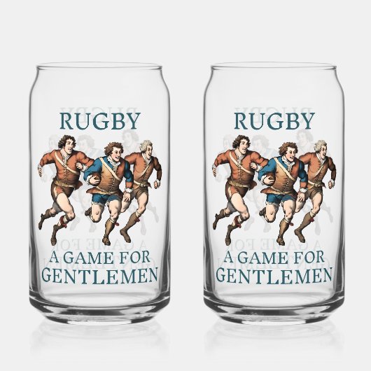 Lunettes de 16oz Rugby Gentlemen (Recto)