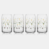 Lunettes de bière, Mugs & Steins motif floral (Gauche)