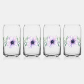 Lunettes de boisson "Purple Poppy" (Recto)