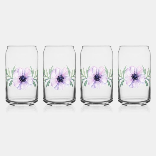 Lunettes de boisson "Purple Poppy" (Recto)