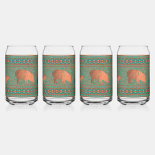 Lunettes de boisson Turquoises de la famille Javel