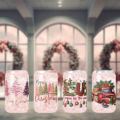 Lunettes de canettes de Noël Festive