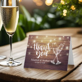 Lunettes de Champagne mariage Merci